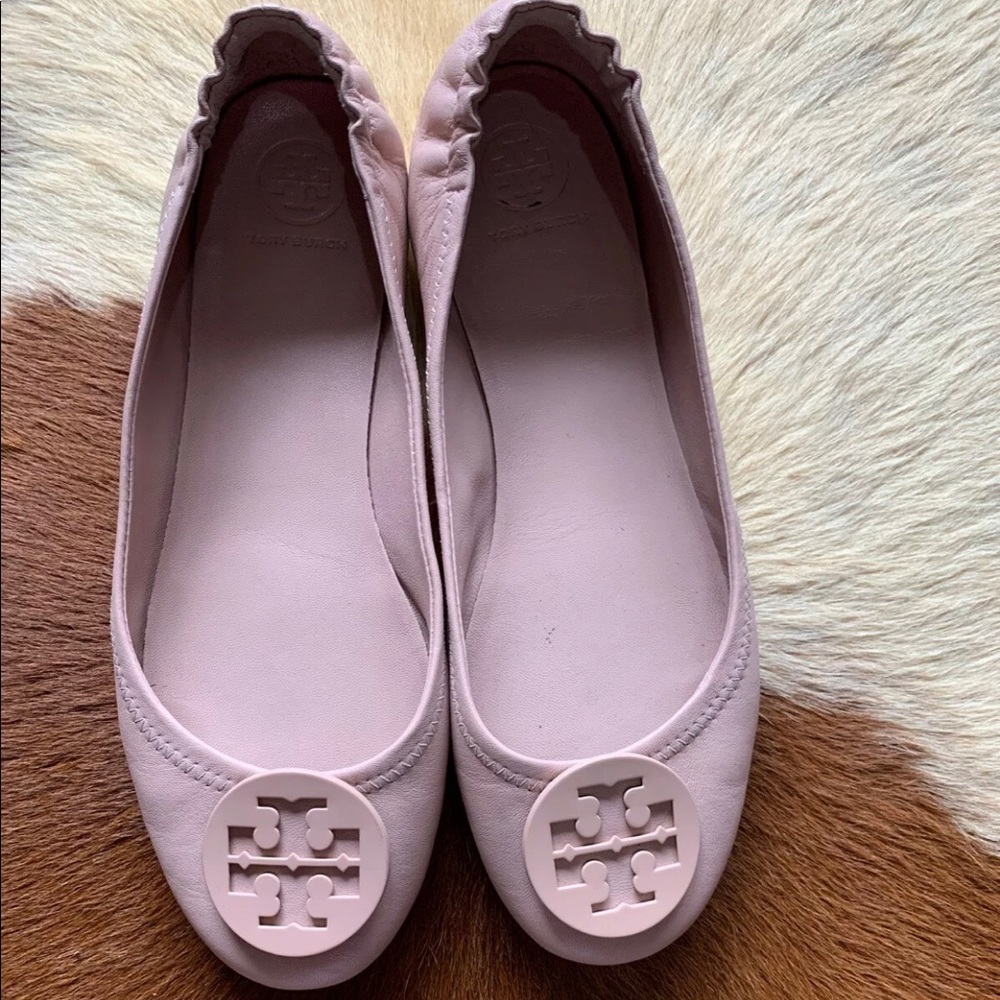 Tory Burch ballet flats in pink size 8.5